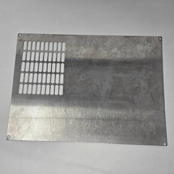 VINTAGE GENERAL SLICING COMMERCIAL SLICER BOTTOM STAINLESS PLATE SM-9B PARTS - Picture 2 of 5